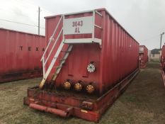 Frac Tank 2014 MENARD MFG. CO. 07-14-3080 450 BBL wheeled Frac tank with co