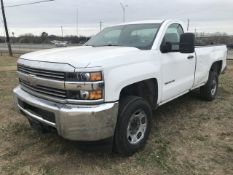 2015 Chevrolet Silverado 2500HD VIN: 1GC0CUEG4FZ510005 Color: White Transmi