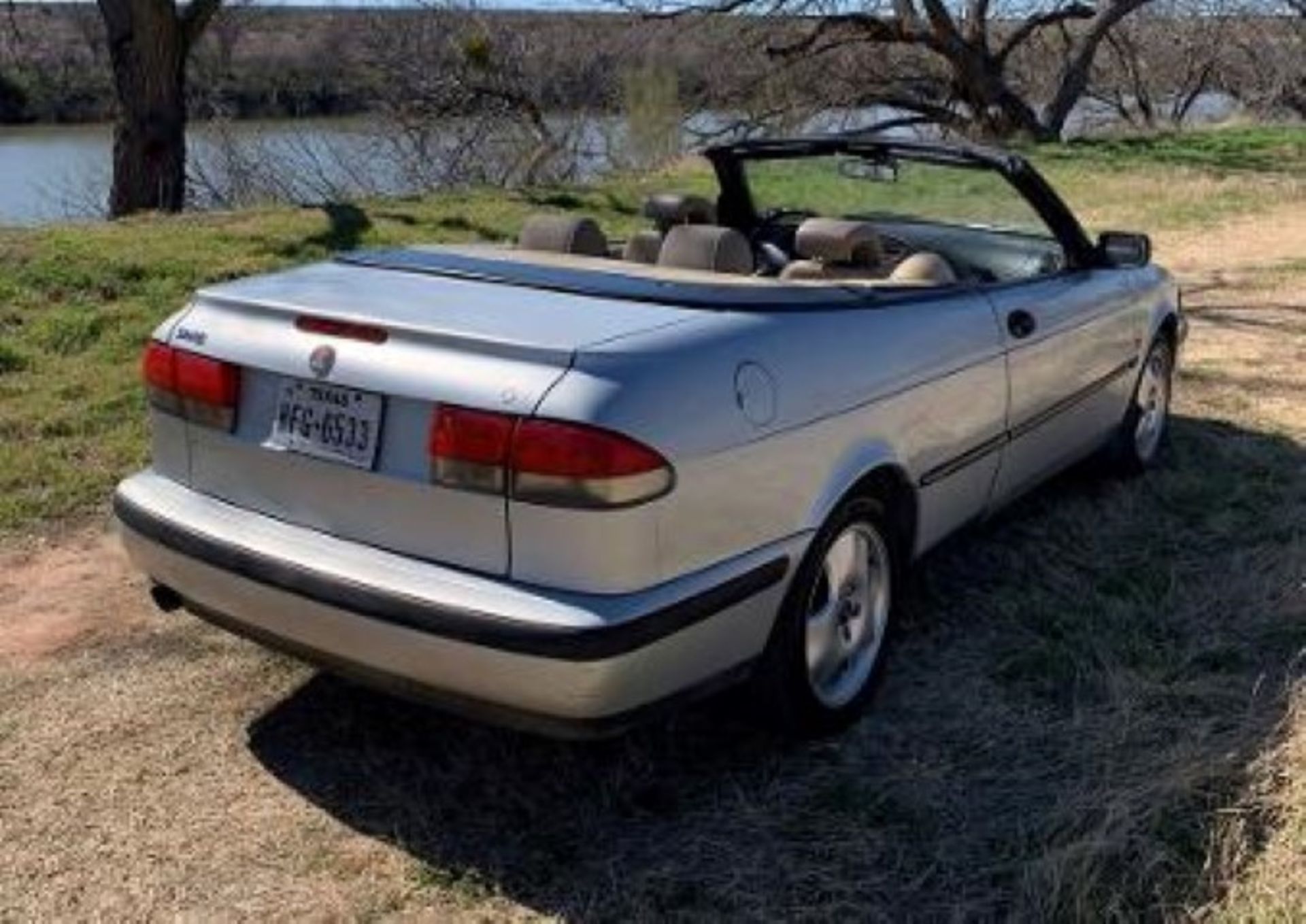 1999 Saab 9.3 Convertible VIN: YS3DF75N4X7003815 Odometer States: 85225 Col - Image 4 of 19