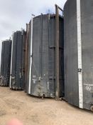 400 Bbl Stand Up Frac Tank Sloped Bottom/insullated Location: 1404 W 26th S