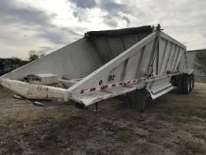 2000 Ranch manufacturing Belly dump VIN: 1R9BSE500YL008730 Color: White Bel