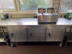 Stainless Steel Mobile Prep Station