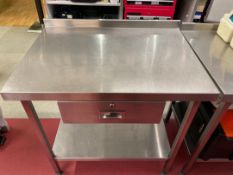 Stainless Steel Prep Station