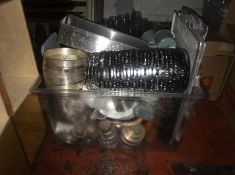 Box full of various kitchen items