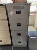 4 drawer metal filing cabinet