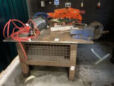 Industrial Welding table and vice