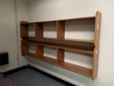 Mid century shelves