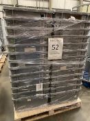 Pallet of 52 Grey Totes