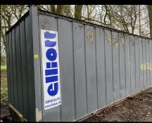 20ft site storage container cabin