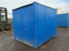 10ft Anti Vandal Steel Portable Storage Container