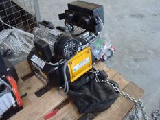 1.0t yale cpv c/w power travel chain hoist