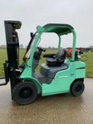Mitsubishi 2.5 Gas forklift truck Container Spec