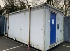 20ft 3 + 2 Male & Female Toilet Block Site