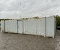 32ft 6 + 1 Male & Female Toilet Block Site Cabin