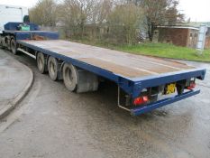 Trailer flat deck