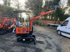 Mini Digger Excavator Hercules 1 Ton Diesel