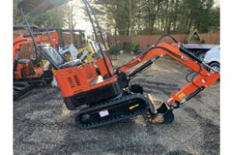 Mini Digger Excavator Hercules 1 Ton Diesel
