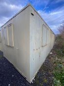 32ft x 10ft Open plan site office