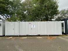 32ft X 10ft 5 + 3 Male And Female Toilet Block, Wc