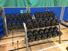 Techno gym Dumbbell racks