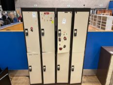 Lockers x 2, Dual Bank