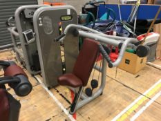 Technogym shoulder press machine