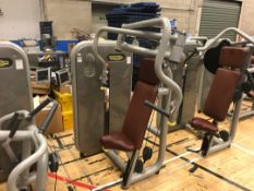 Technogym chest press machine
