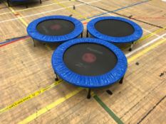 Fitness trampolines x 3