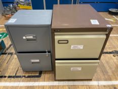 Filing Cabinets x 2, 2 Drawer