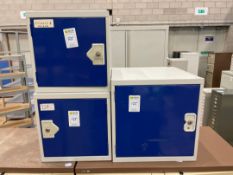 Storage Cabinets Single Door x 3