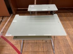 Computer Desk x 1, Glass