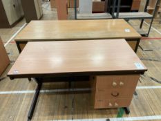 Office Desks x 2, Wooden