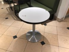 Pedestal table