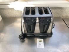 Four slice toaster