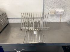 Set of chopping board stands