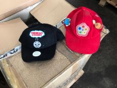 Red TWEENIES caps And Thomas the Tank Engine caps