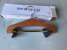 Small wooden coathangers