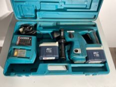 Makita BHR 200 24 Volt Cordless Rotary Hammer Drill NO RESERVE