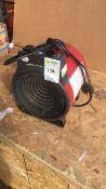 Elite Commercial 3kw fan heaters x 2 NO RESERVE
