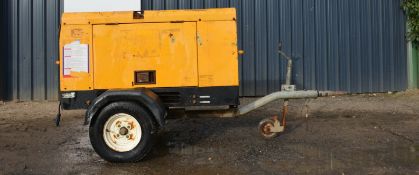 ArcGen Powermaker 15MV-K 15 kva trailer mounted ge