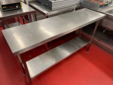Stainless Steel Prep Station