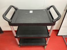 Rubbermaid Mobile Shelved Trolley