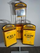 Exin Lights Portable Lighting x 3