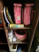 Selection Of Colourful Car Seat Covers Etc