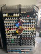 Aerosol Storage Racks & Contents