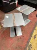 Metal Coffee Tables x 2