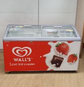 Double Door Walls icecream freezer