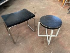 Wooden Stools x 2