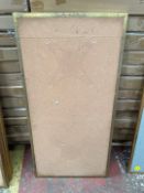 Brass Framed Corkboard/table tops