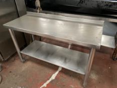 Stainless Steel Mobile Prep Station